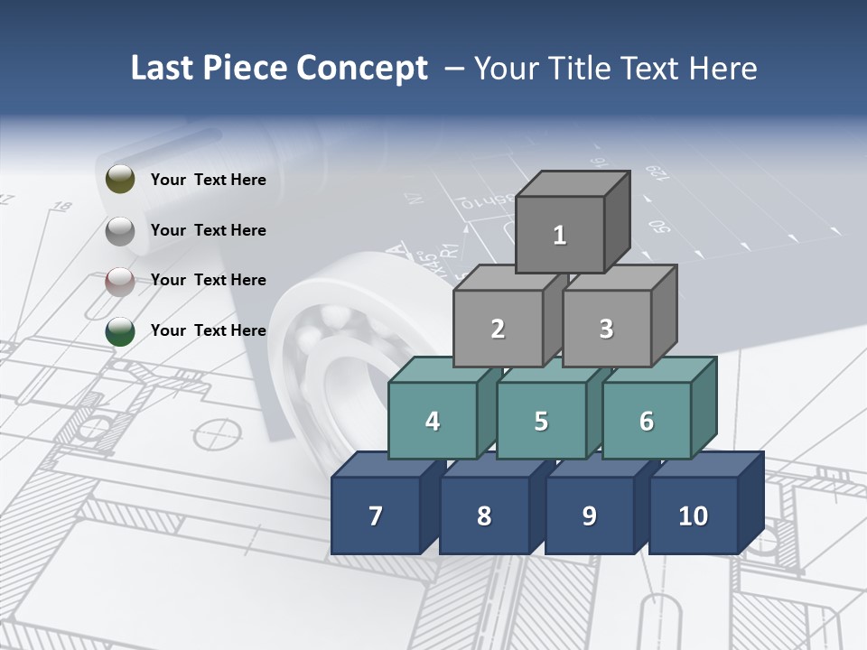 Cogs Technology Metallic PowerPoint Template