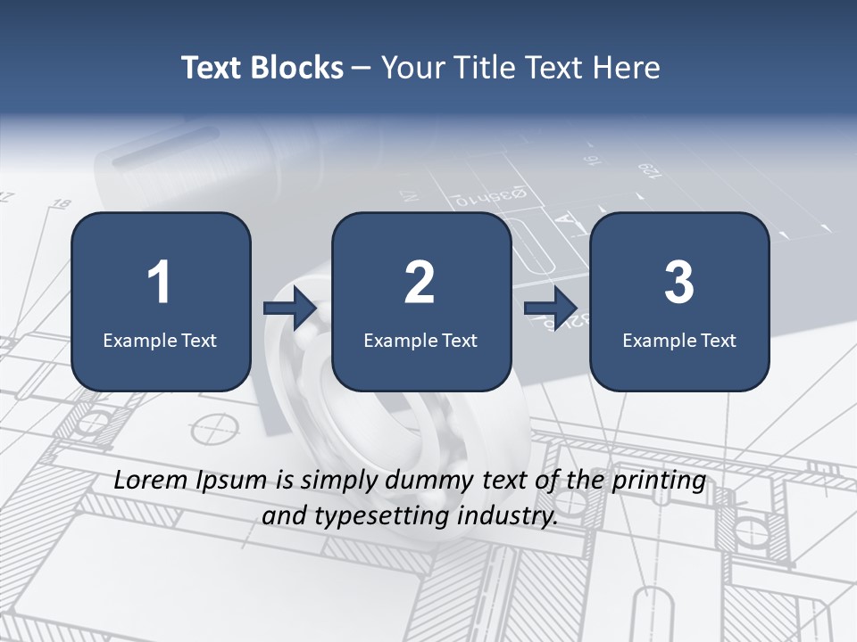 Cogs Technology Metallic PowerPoint Template