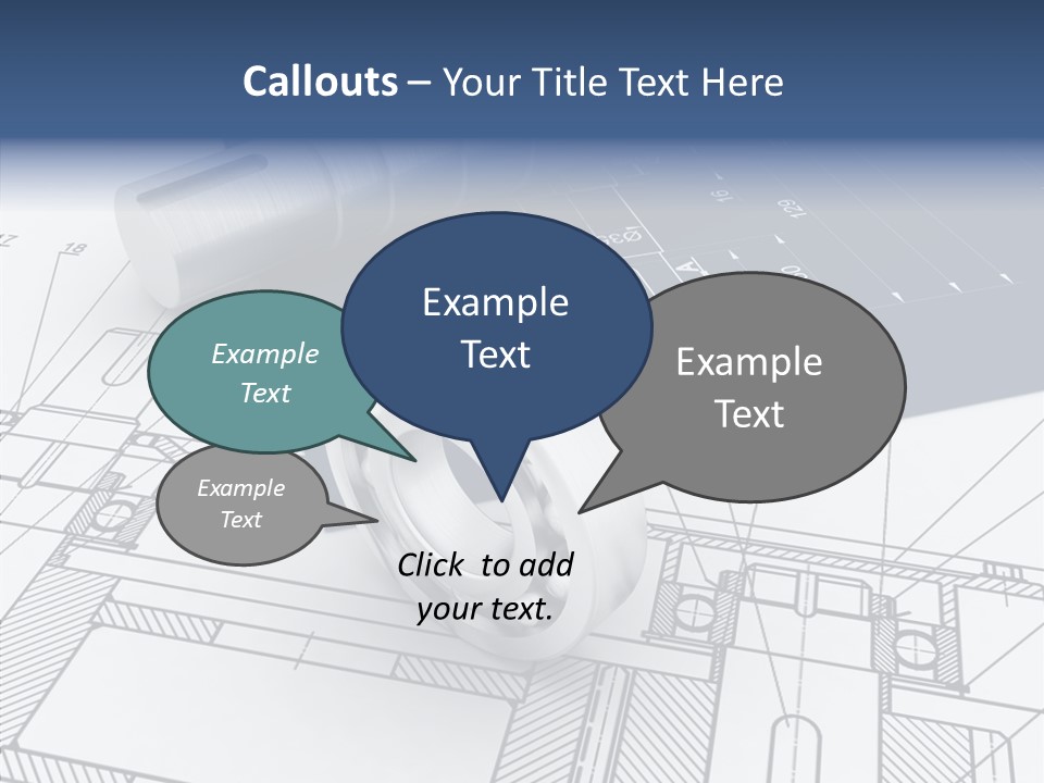 Cogs Technology Metallic PowerPoint Template