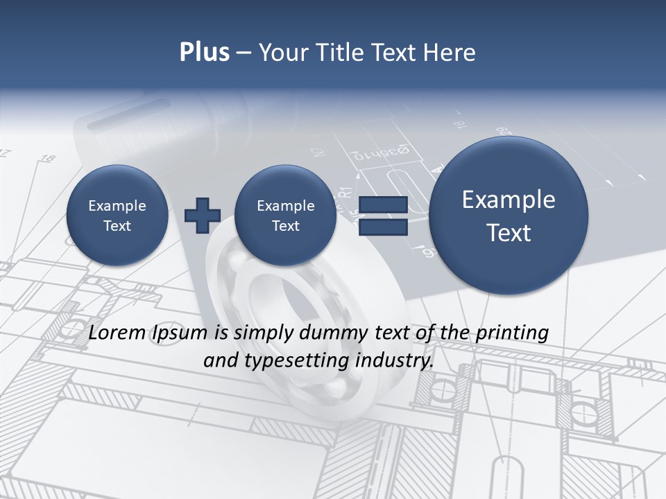 Cogs Technology Metallic PowerPoint Template