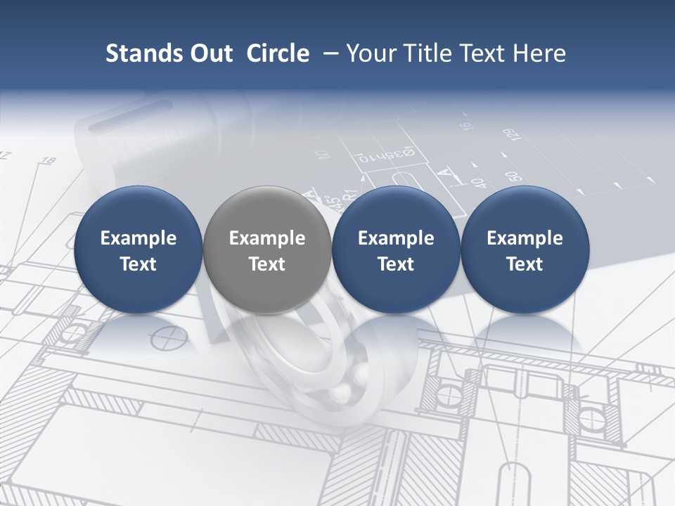 Cogs Technology Metallic PowerPoint Template