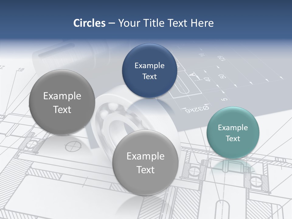 Cogs Technology Metallic PowerPoint Template