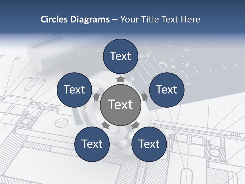 Cogs Technology Metallic PowerPoint Template