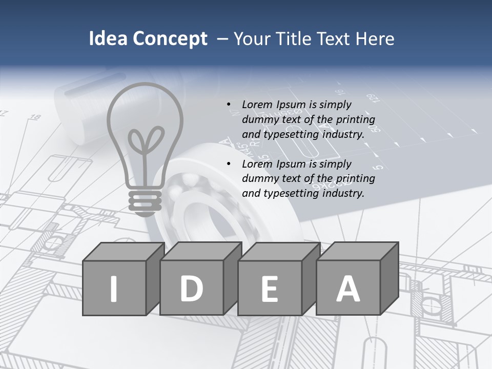 Cogs Technology Metallic PowerPoint Template