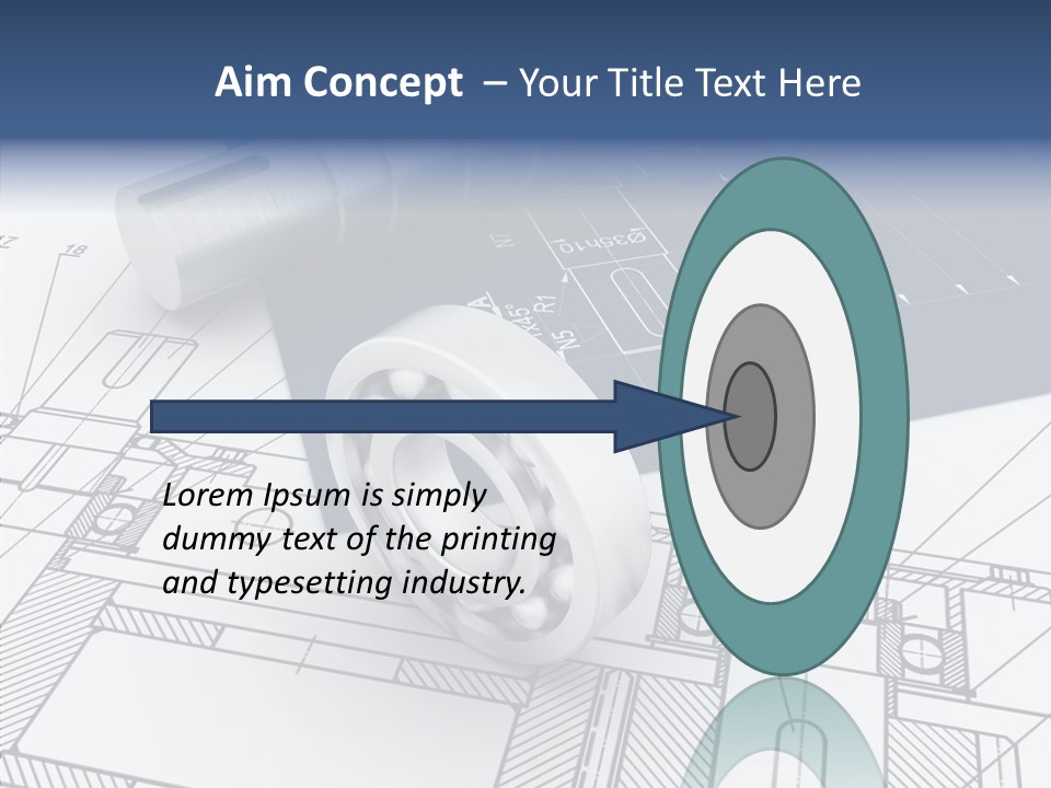 Cogs Technology Metallic PowerPoint Template