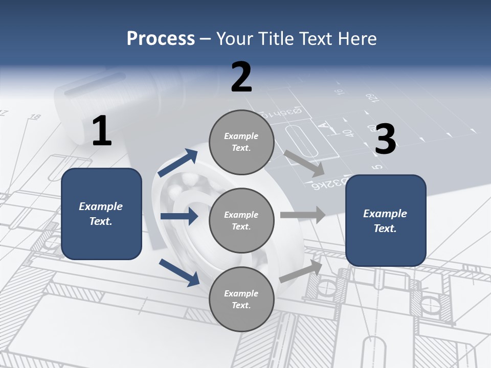 Cogs Technology Metallic PowerPoint Template