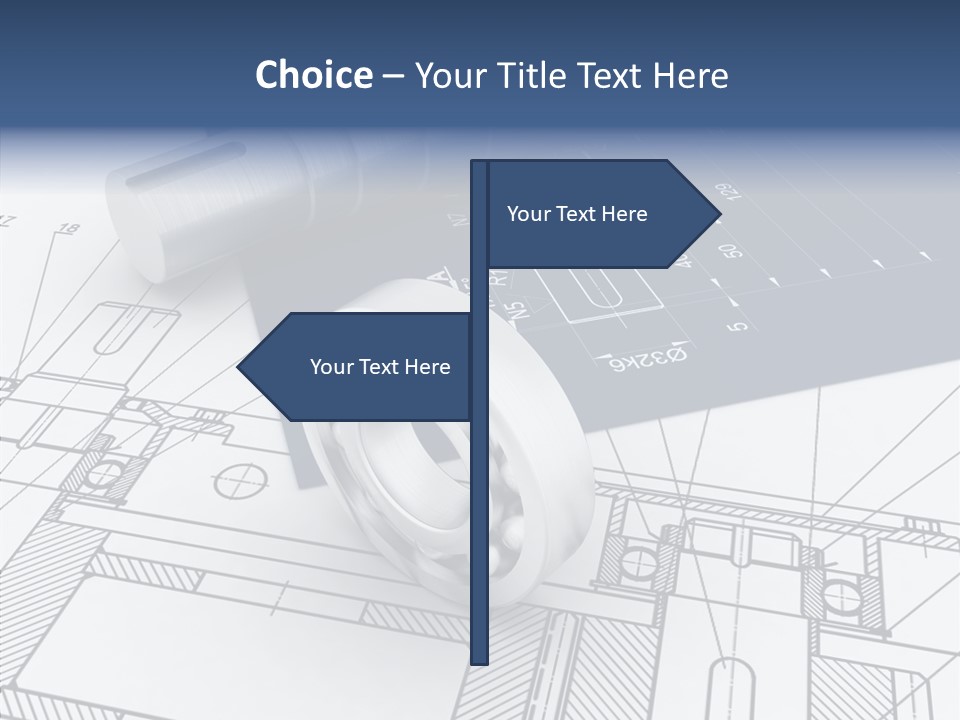 Cogs Technology Metallic PowerPoint Template