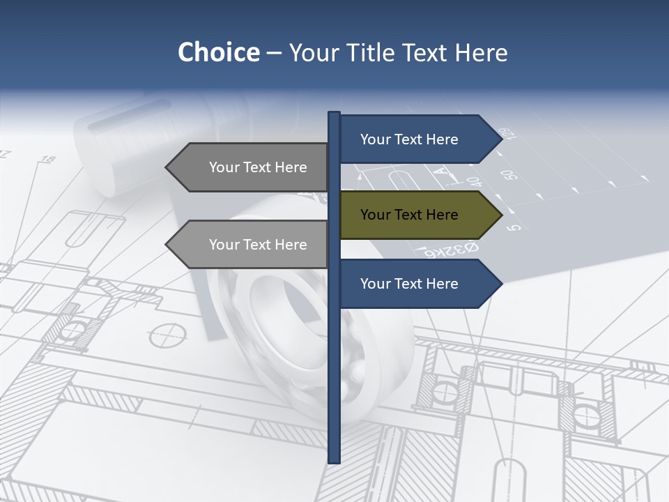 Cogs Technology Metallic PowerPoint Template