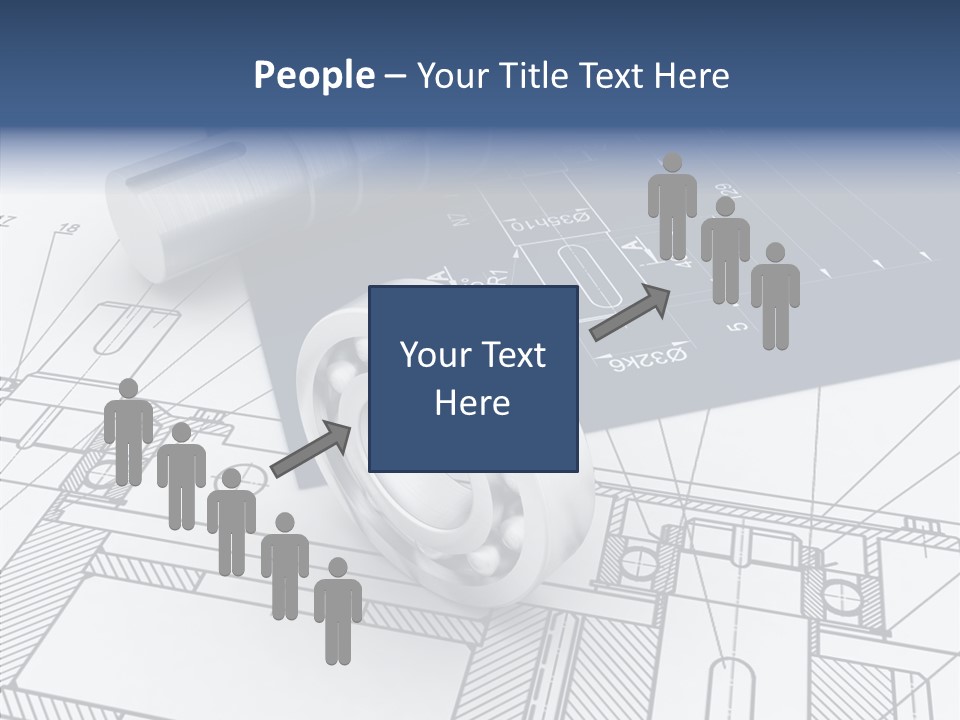 Cogs Technology Metallic PowerPoint Template