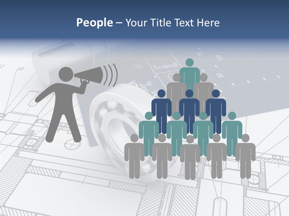 Cogs Technology Metallic PowerPoint Template