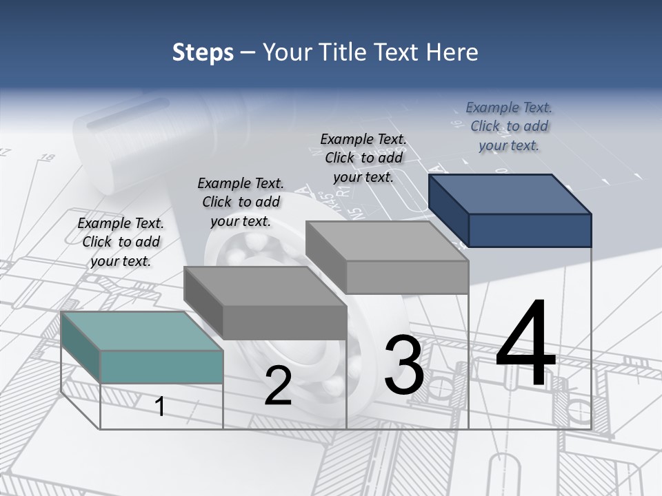 Cogs Technology Metallic PowerPoint Template