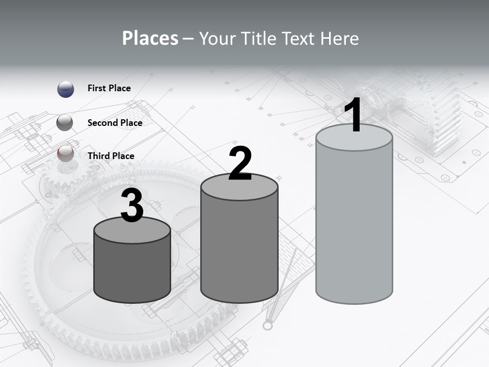 Cogwheel Relationship Industry PowerPoint Template