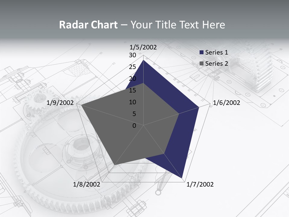 Cogwheel Relationship Industry PowerPoint Template