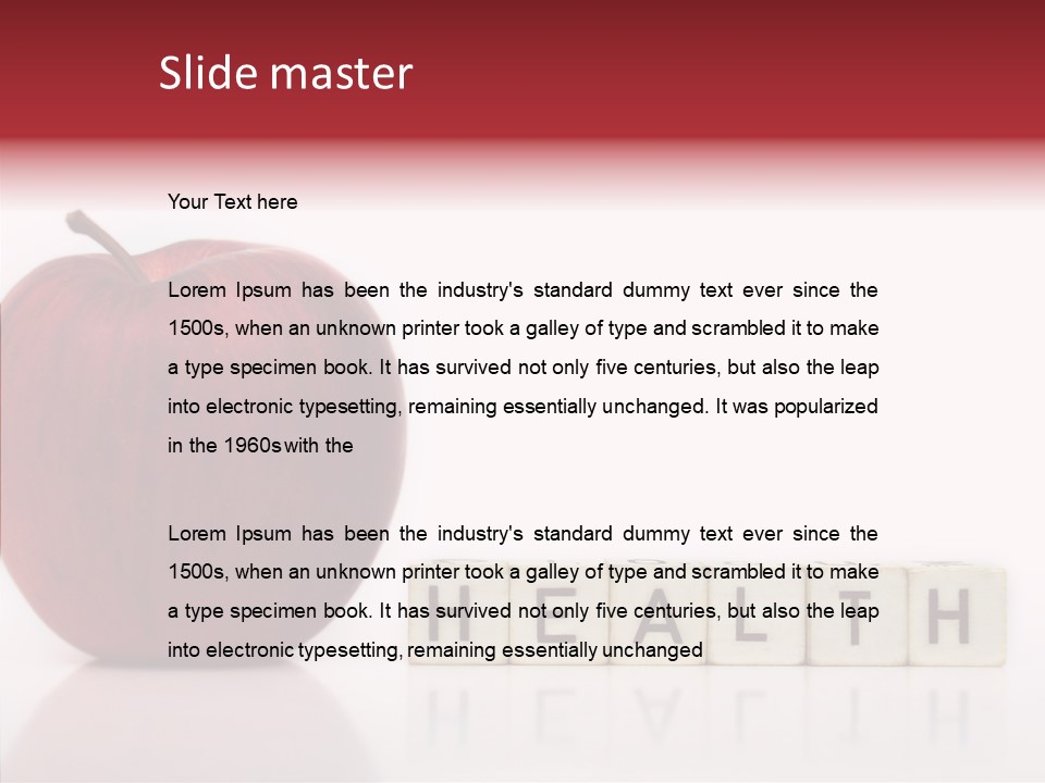 Eat Food Dieting PowerPoint Template