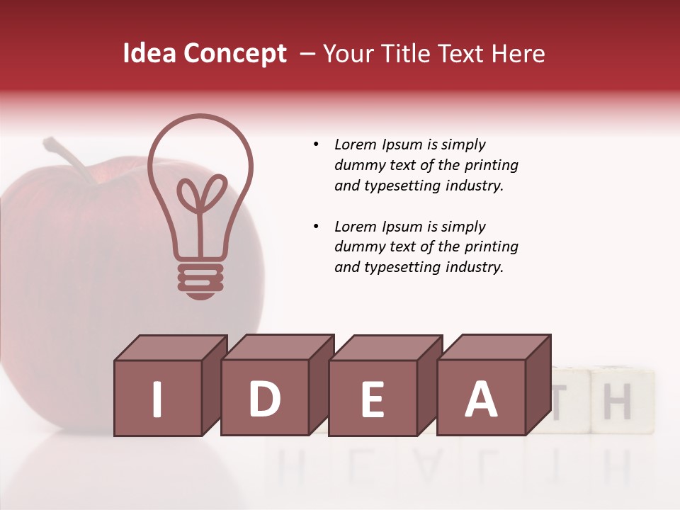 Eat Food Dieting PowerPoint Template