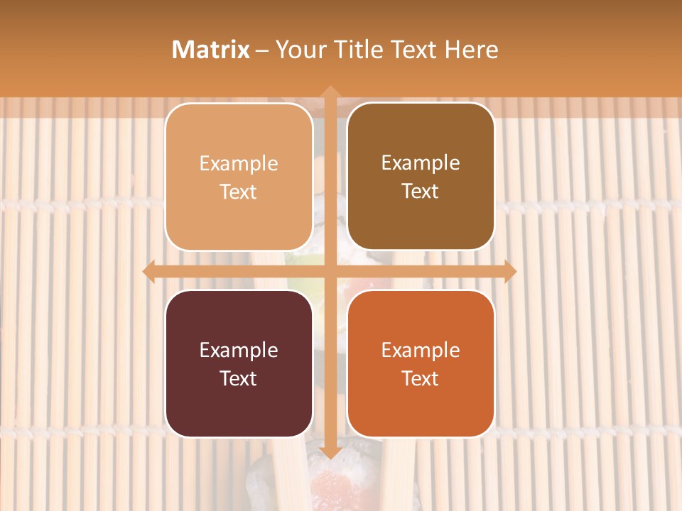 Sushi Seafood Dinner PowerPoint Template