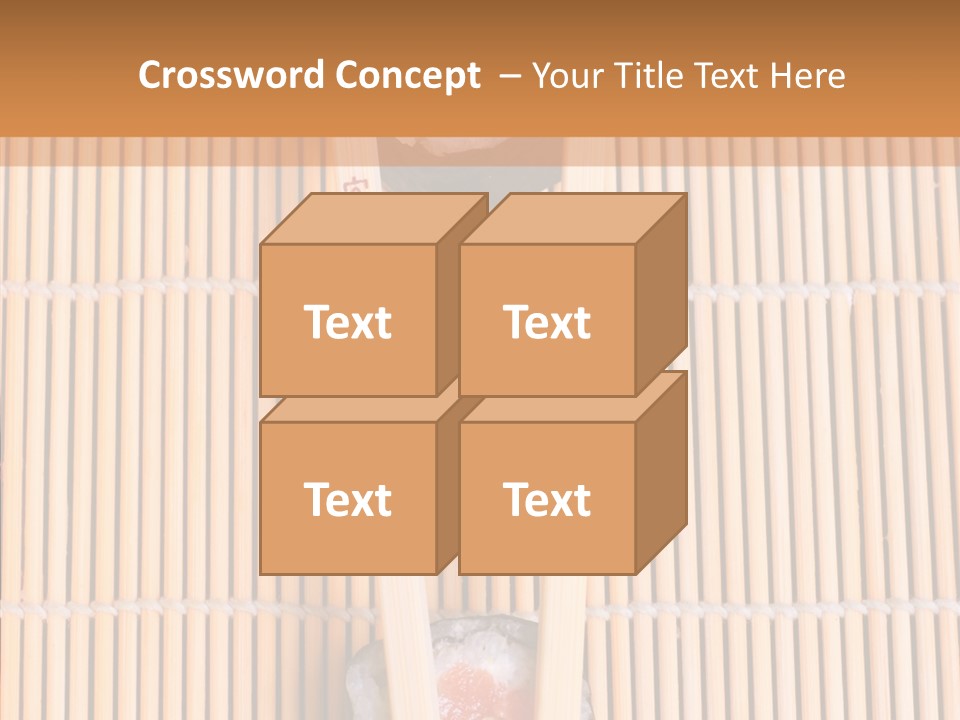 Sushi Seafood Dinner PowerPoint Template