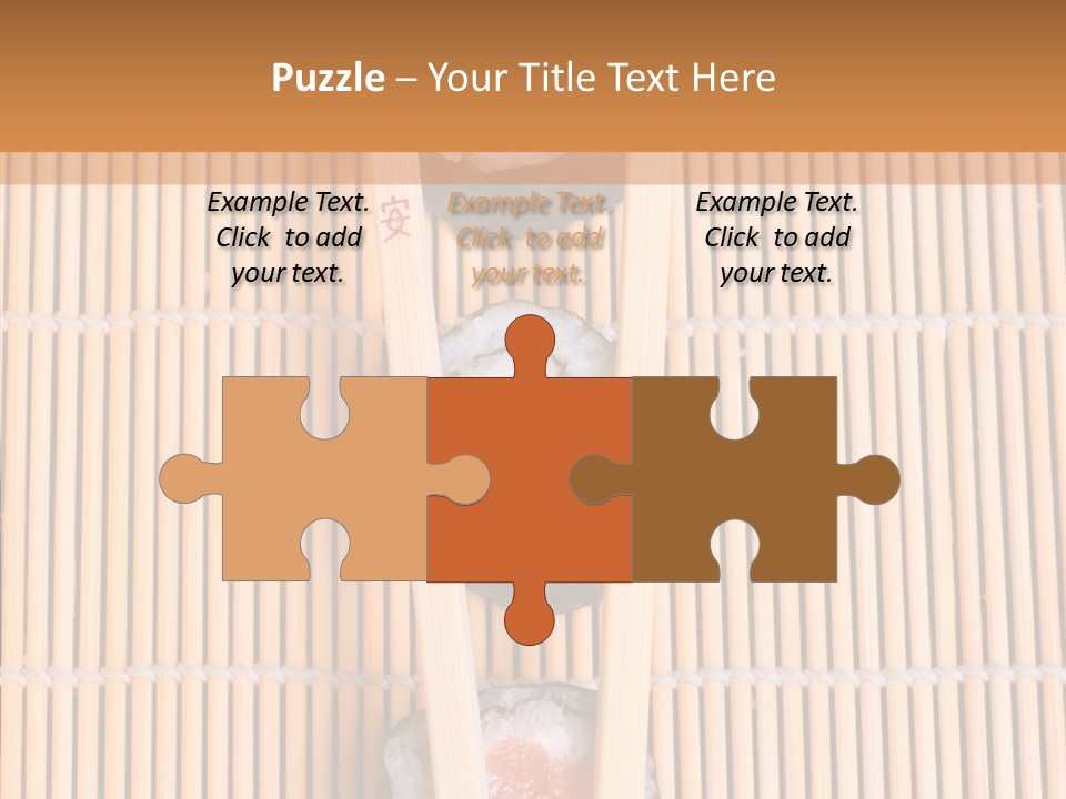 Sushi Seafood Dinner PowerPoint Template