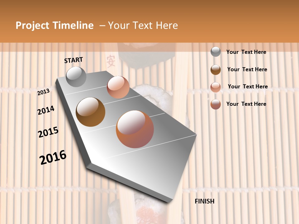 Sushi Seafood Dinner PowerPoint Template