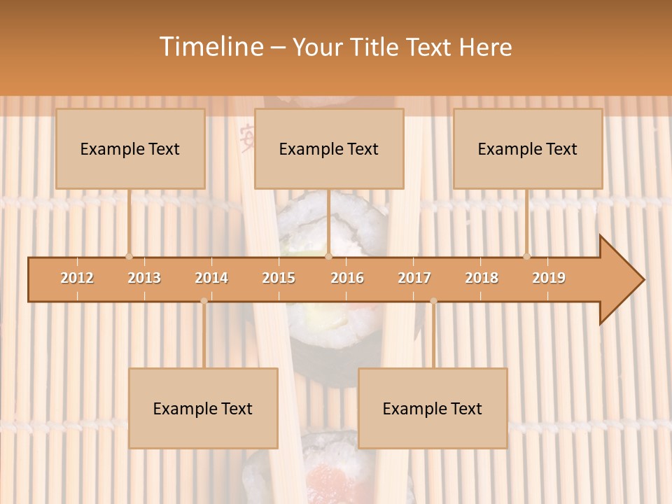 Sushi Seafood Dinner PowerPoint Template