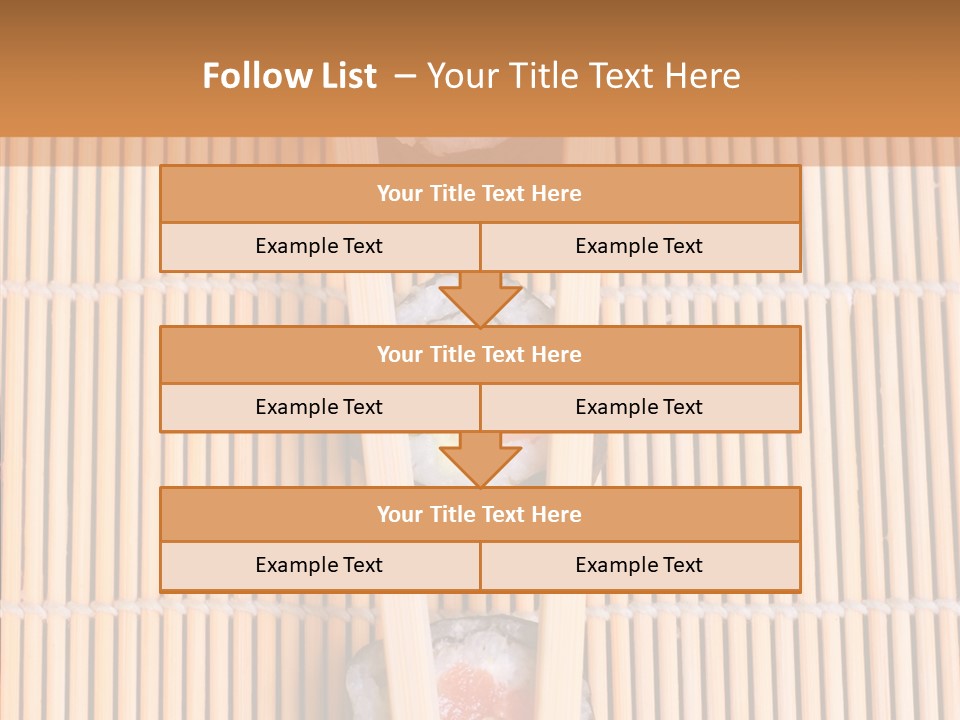 Sushi Seafood Dinner PowerPoint Template