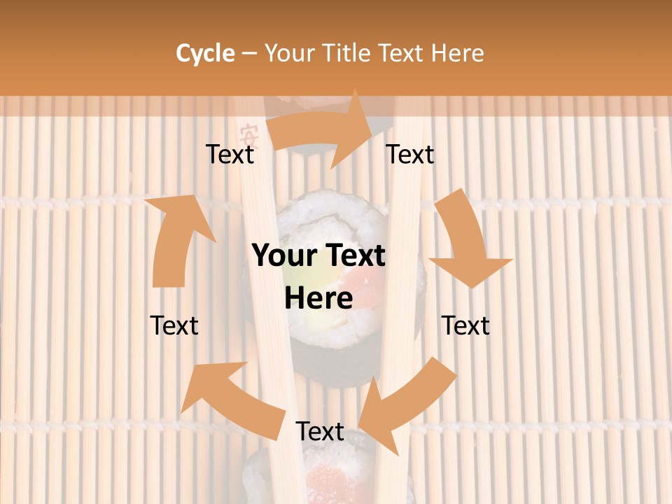 Sushi Seafood Dinner PowerPoint Template