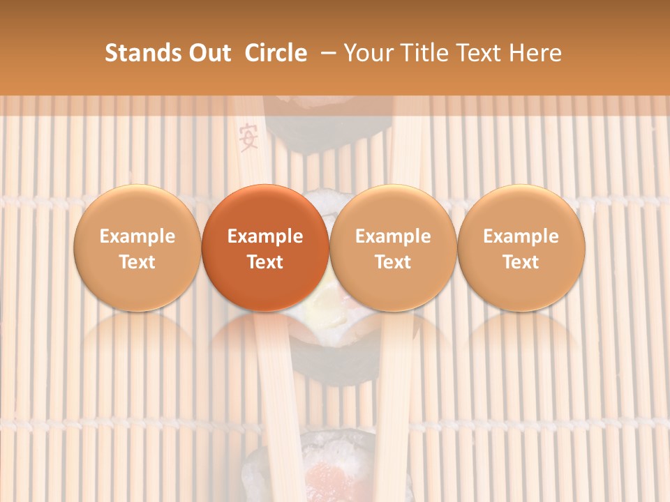 Sushi Seafood Dinner PowerPoint Template