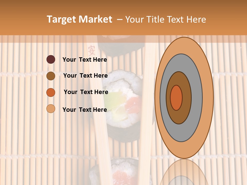 Sushi Seafood Dinner PowerPoint Template