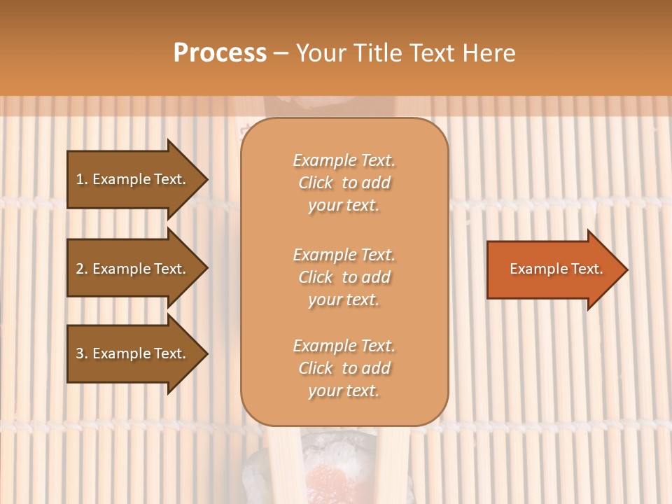 Sushi Seafood Dinner PowerPoint Template