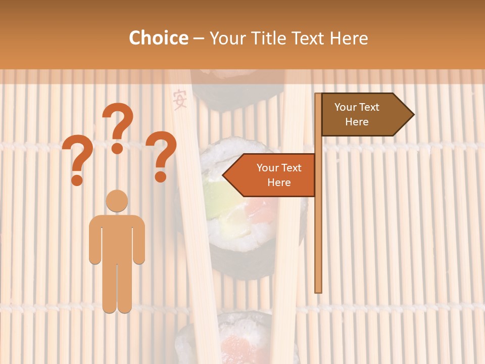 Sushi Seafood Dinner PowerPoint Template