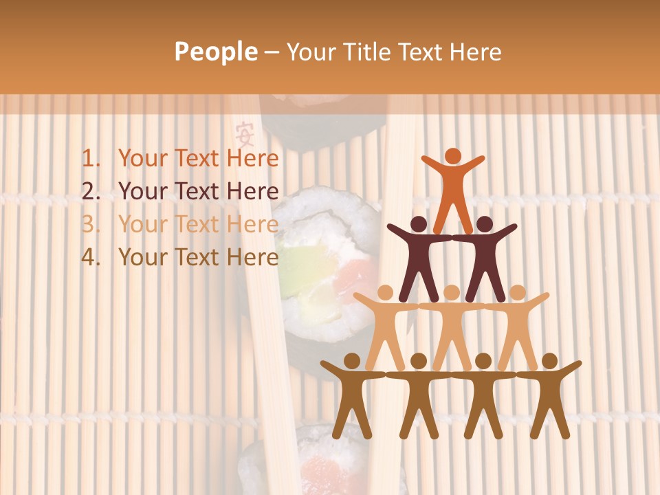 Sushi Seafood Dinner PowerPoint Template