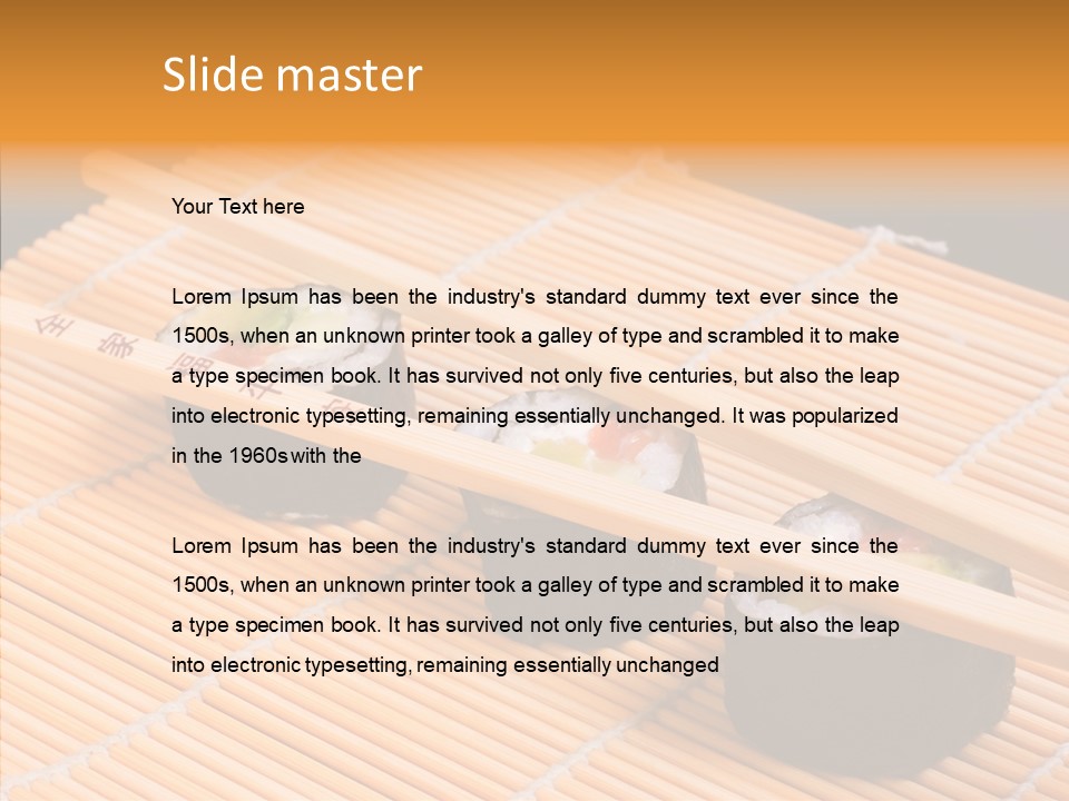 Group Fresh Japan PowerPoint Template