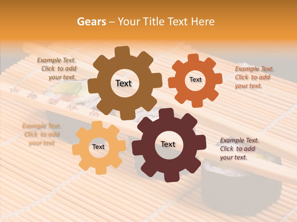 Group Fresh Japan PowerPoint Template