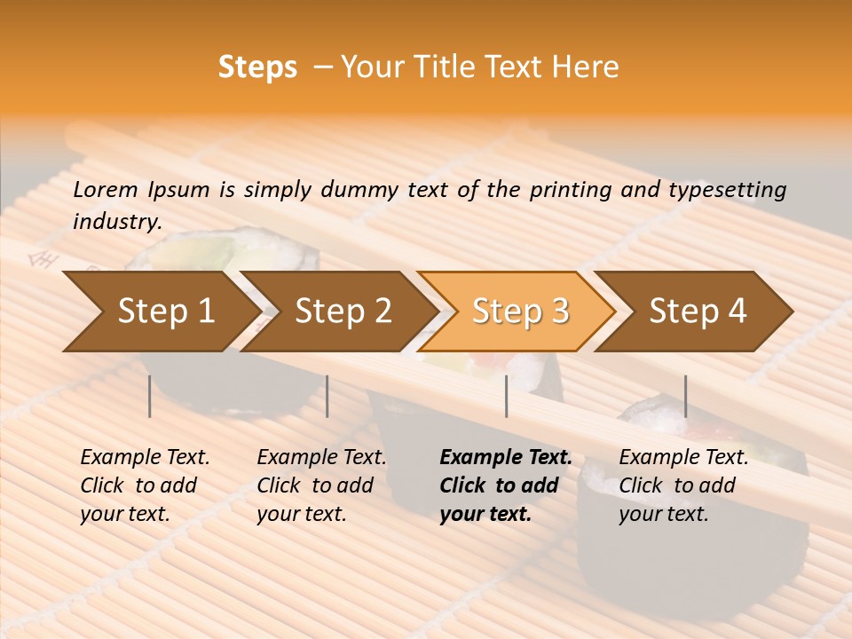 Group Fresh Japan PowerPoint Template