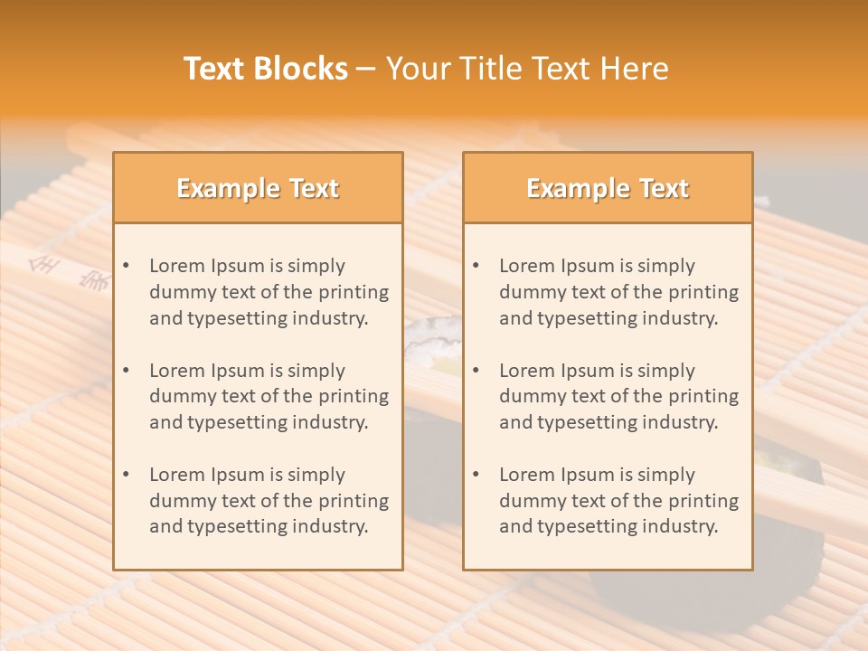 Group Fresh Japan PowerPoint Template