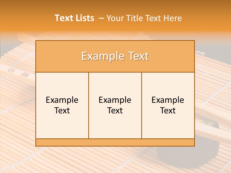 Group Fresh Japan PowerPoint Template