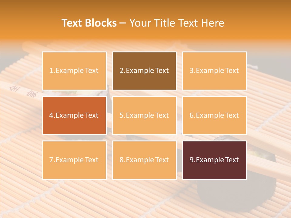Group Fresh Japan PowerPoint Template