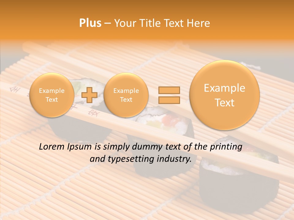 Group Fresh Japan PowerPoint Template