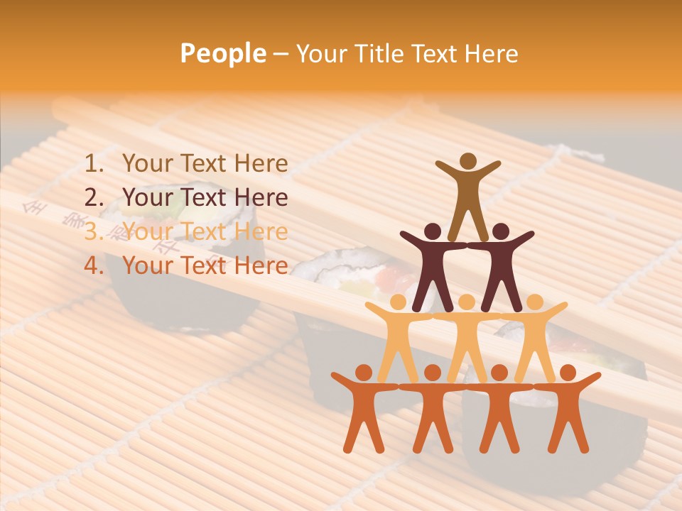 Group Fresh Japan PowerPoint Template