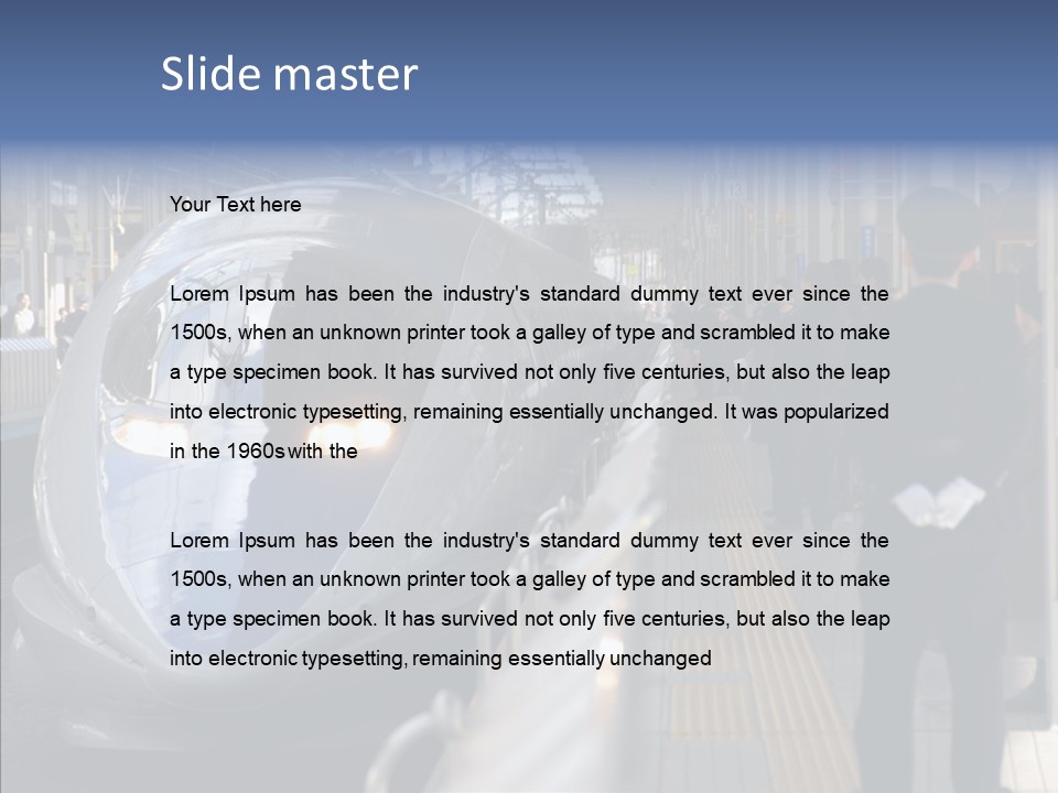 Network Fast Bullet PowerPoint Template