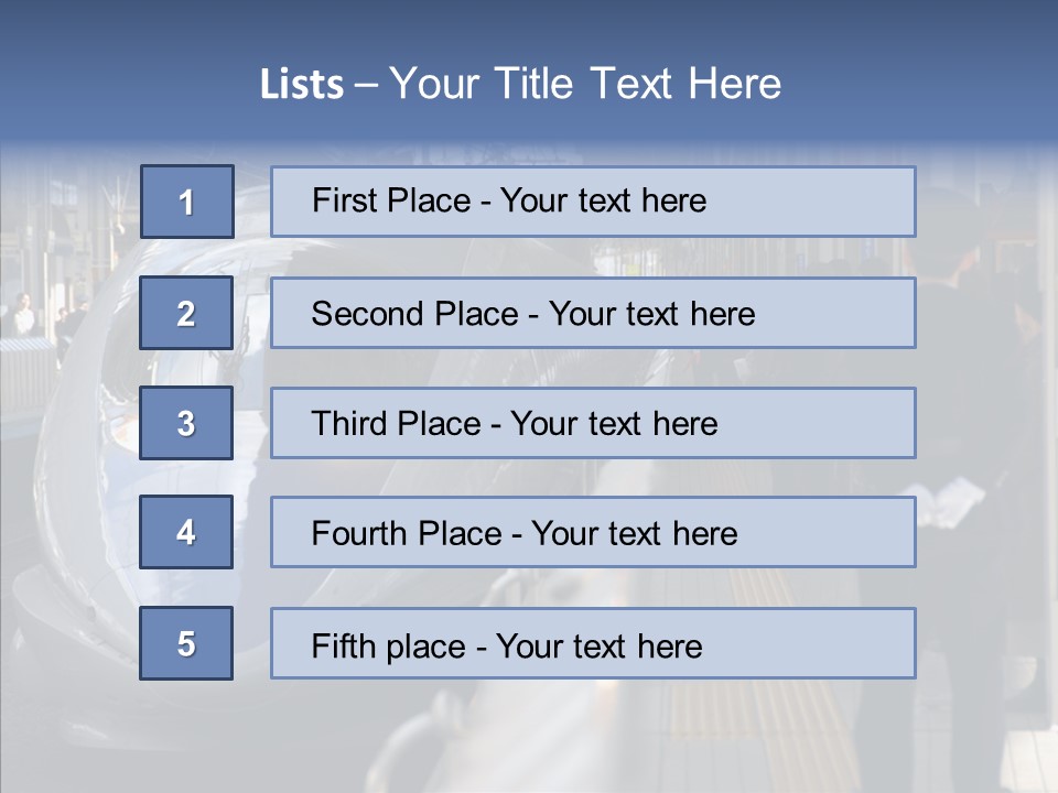 Network Fast Bullet PowerPoint Template