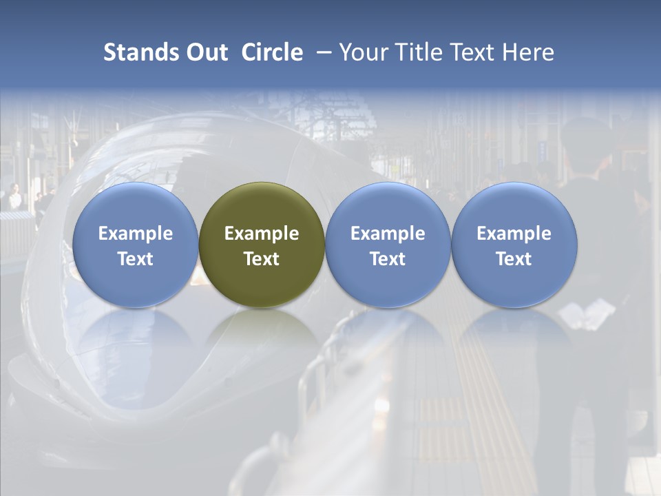 Network Fast Bullet PowerPoint Template