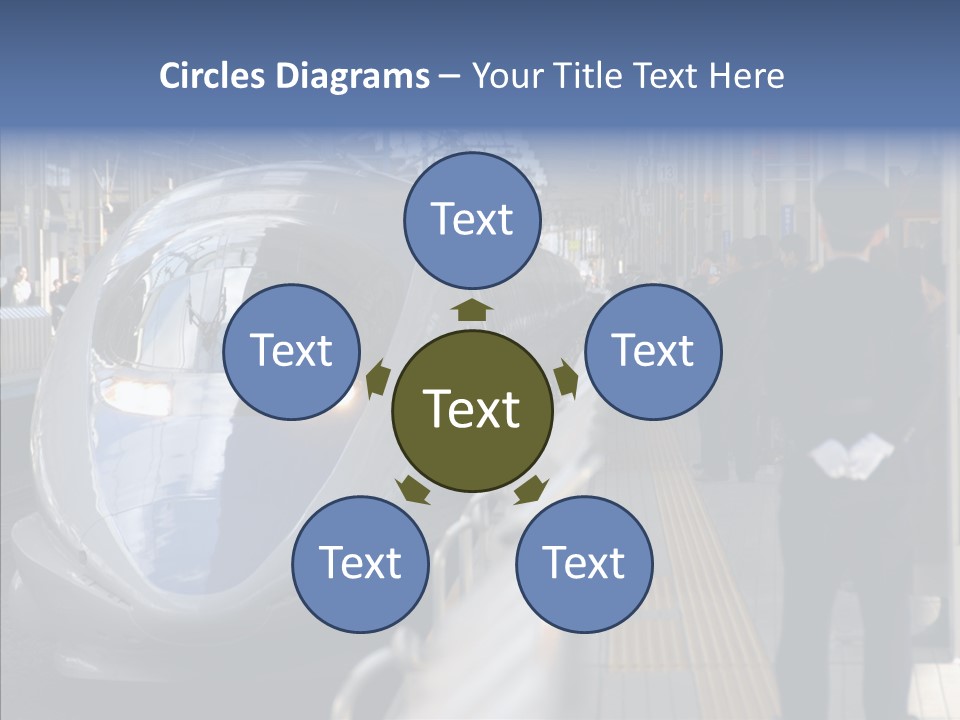 Network Fast Bullet PowerPoint Template