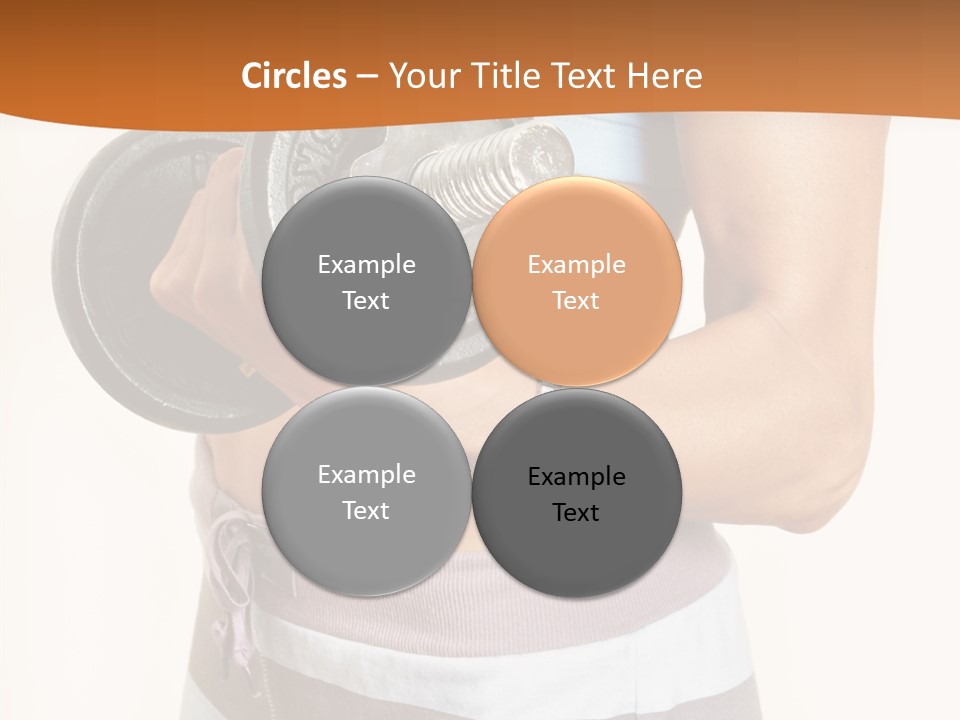 Hand Working Club PowerPoint Template