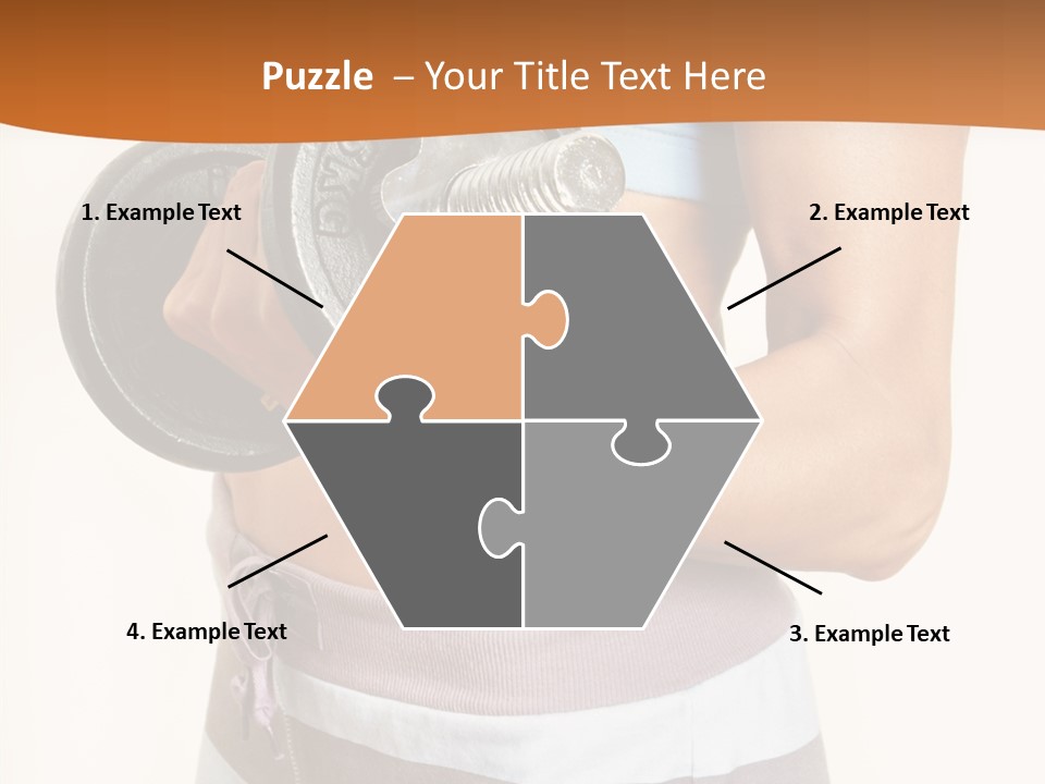 Hand Working Club PowerPoint Template