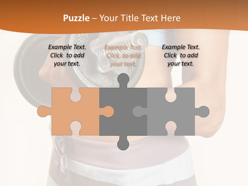 Hand Working Club PowerPoint Template