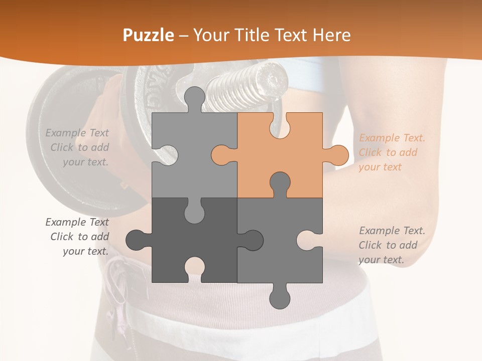 Hand Working Club PowerPoint Template
