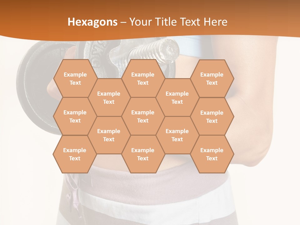 Hand Working Club PowerPoint Template