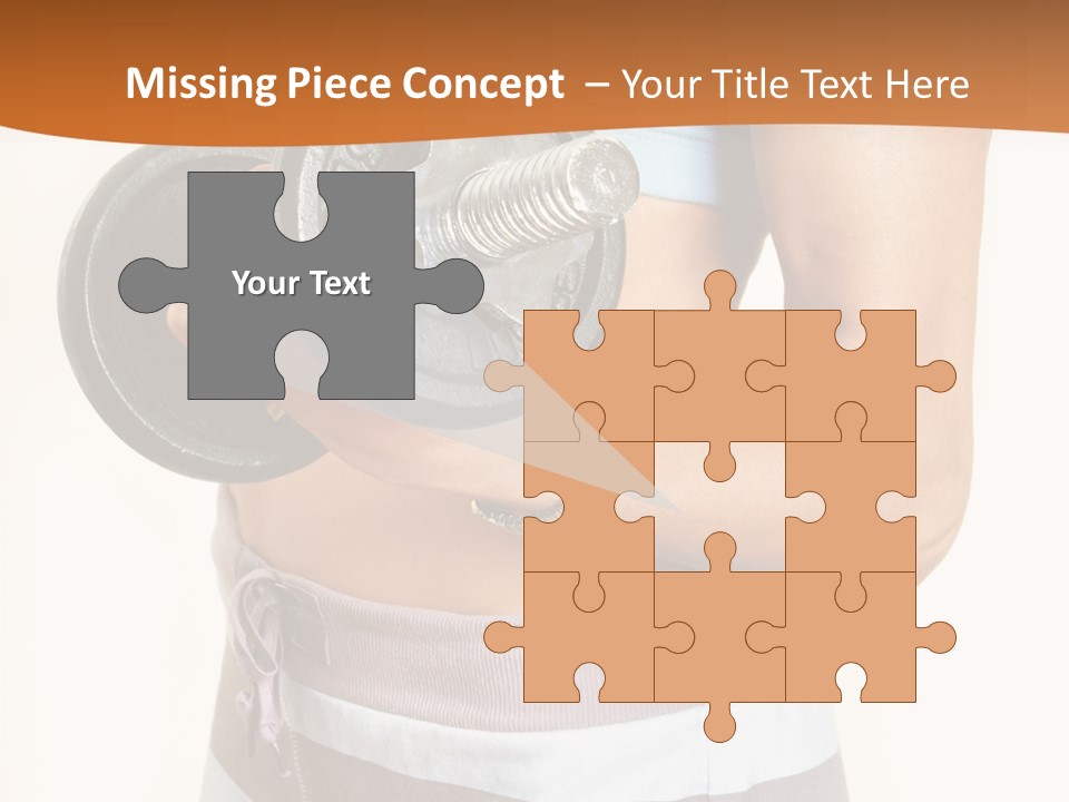 Hand Working Club PowerPoint Template