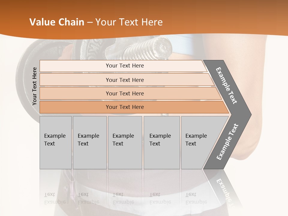 Hand Working Club PowerPoint Template